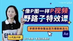 《野路子特效课：像P图一样“P”视频》