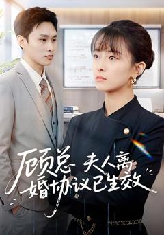 《顾总，夫人离婚协议已生效》