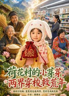 《荷花村的小芽芽，两界穿梭救荒年》